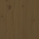 Stolik konsolowy, miodowy brąz, 110x40x80 cm, drewno sosnowe Lumarko!