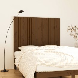 Wezgłowie łóżka, miodowy brąz, 140x3x110 cm, drewno sosnowe Lumarko!