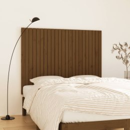 Wezgłowie łóżka, miodowy brąz, 146,5x3x110 cm, drewno sosnowe Lumarko!