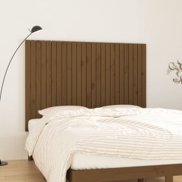 Wezgłowie łóżka, miodowy brąz, 159,5x3x110 cm, drewno sosnowe Lumarko!