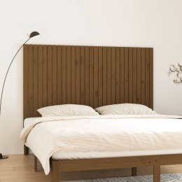 Wezgłowie łóżka, miodowy brąz, 185x3x110 cm, drewno sosnowe Lumarko!
