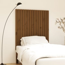 Wezgłowie łóżka, miodowy brąz, 95,5x3x110 cm, drewno sosnowe Lumarko!