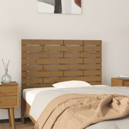 Wezgłowie łóżka, miodowy brąz, 96x3x63 cm, lite drewno sosnowe Lumarko!
