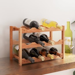 Stojak na 12 butelek wina, drewno orzecha włoskiego Lumarko!