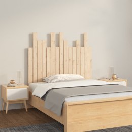 Wezgłowie łóżka, 95,5x3x80 cm, lite drewno sosnowe Lumarko!