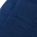 Koc obciążeniowy, niebieski, 220x240 cm, 15 kg, tkanina Lumarko!
