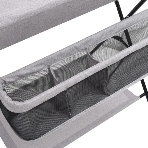 Stolik do przewijania, jasnoszary, żelazny Lumarko!