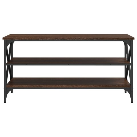 Szafka pod telewizor, brązowy dąb, 100x40x50 cm Lumarko!