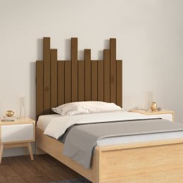 Wezgłowie łóżka, miodowy brąz, 82,5x3x80 cm, drewno sosnowe Lumarko!
