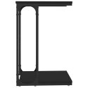 Stolik boczny, czarny, 40x30x60 cm, materiał drewnopochodny Lumarko!