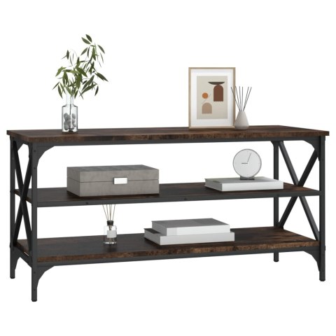 Szafka pod telewizor, przydymiony dąb, 100x40x50 cm Lumarko!