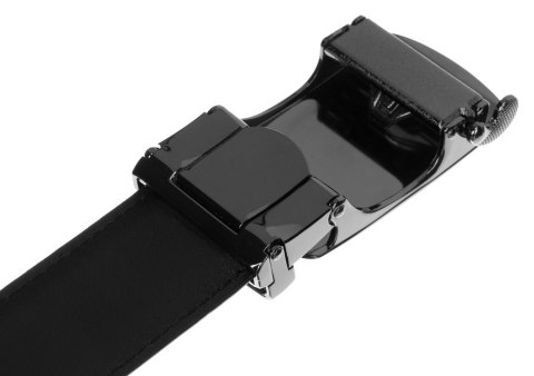 Męski pasek biznesowy z elegancką klamrą automatyczną — Peterson Lumarko!