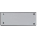 Ścienna tablica magnetyczna, czarna, 80x30 cm, szkło hartowane Lumarko!