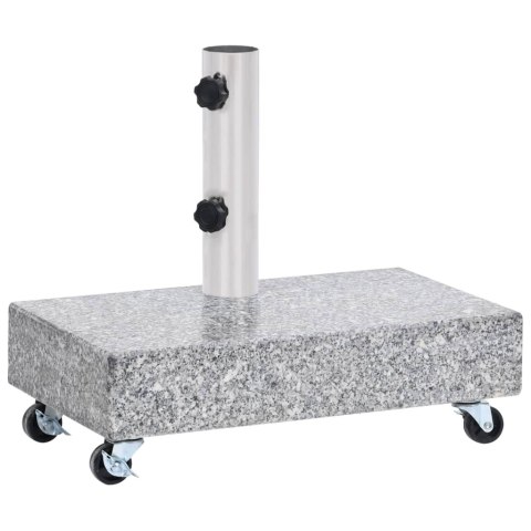 Stojak pod parasol, jasnoszary, 45x25x8,3 cm, granitowy Lumarko!