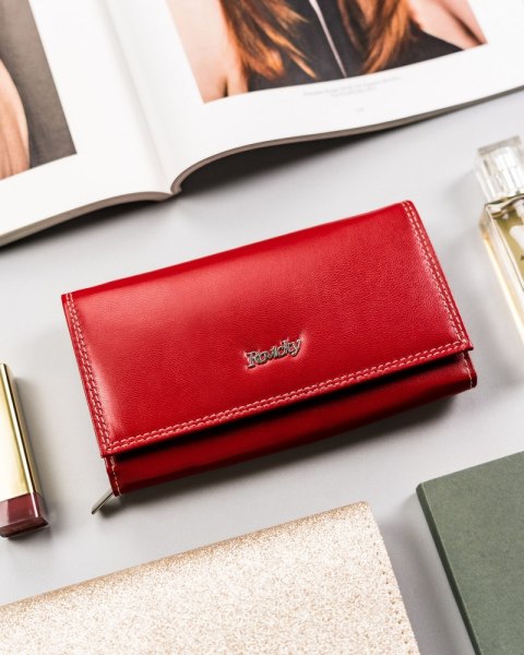 Skórzany portfel damski z systemem RFID Protect Lumarko!