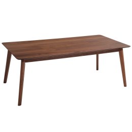 Stół do jadalni 200 x 100 cm ciemne drewno MADOX Lumarko!