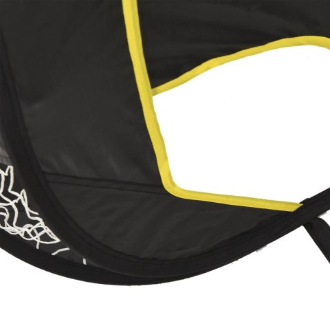 Bramka piłkarska z siatką i matą do celności, 120x80x80 cm Lumarko!