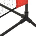 Siatka do tenisa, czarno-czerwona, 300x100x87 cm Lumarko!