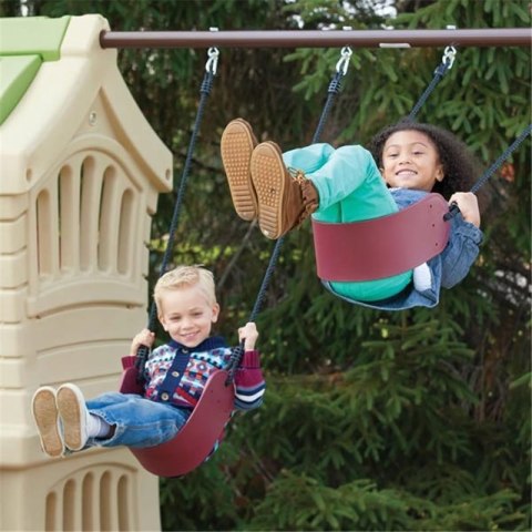 Step2 Wieża z Huśtawkami Plac Zabaw zjeżdżalnia Lumarko!