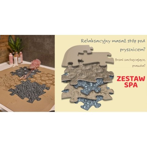 Mata Sensoryczna Ortopedyczna Do Domowego Spa 12 El. Lumarko!