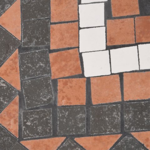 Kwadratowa podstawa pod parasol, terakotowo-biała, 12 kg Lumarko!