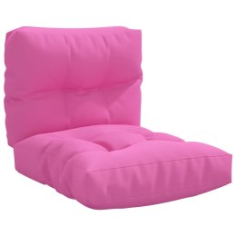 Poduszki na sofę z palet, 2 szt., różowe, tkanina Lumarko!