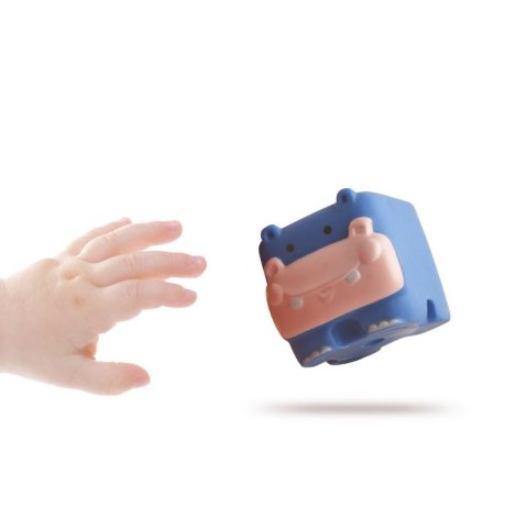 Klocki Sensoryczne Układanka Do Ściskania Wody Dźwięk Zwierzątka 12 El. Lumarko!