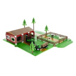 Zestaw Farma Ze Zwierzętami Figurki + 2 Traktorki 102 El. Lumarko!