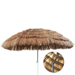 Parasol plażowy hawajski, 160 cm, beżowy Lumarko!