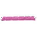 Poduszki na ławkę ogrodową, 2 szt. różowe, 180x50x7 cm, tkanina Lumarko!