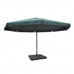 Zielony parasol ogrodowy z aluminiową ramą i przenośną podstawą Lumarko!