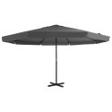 Parasol ogrodowy na słupku aluminiowym, 500 cm, antracytowy Lumarko!