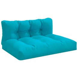 Poduszki na sofę z palet, 2 szt., turkusowe, tkanina Lumarko!