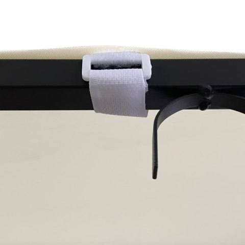 Zadaszenie, kremowe, 4x3 m, 180 g/m², tkanina i stal Lumarko!