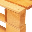 Ogrodowy stołek z palet, impregnowane na miodowo drewno sosnowe Lumarko!