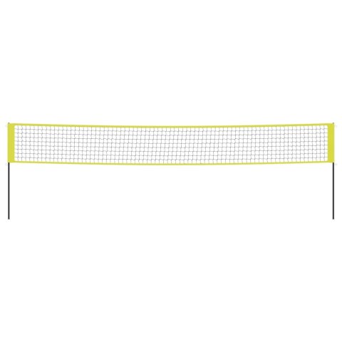 Siatka do gry w siatkówkę, żółto-czarna, 823x244 cm, tkanina PE Lumarko!