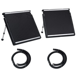 Solarny podgrzewacz wody w basenie, podwójny, 150x75 cm Lumarko!