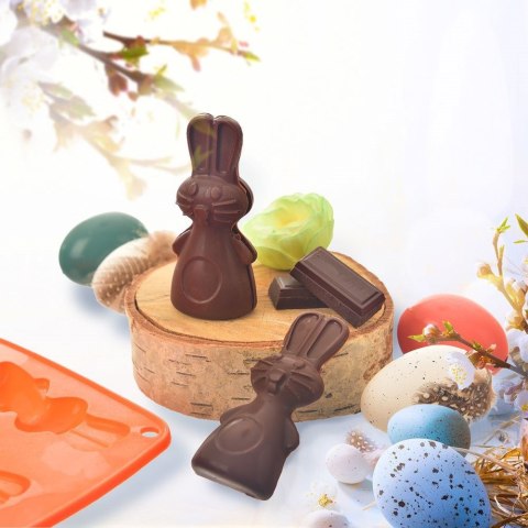 SILIKONOWA FORMA ZAJĄCZKI DO CIASTECZEK PRALINEK Lumarko!