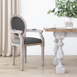 Krzesło stołowe, ciemnoszare, 54x56x96,5 cm, obite tkaniną Lumarko!