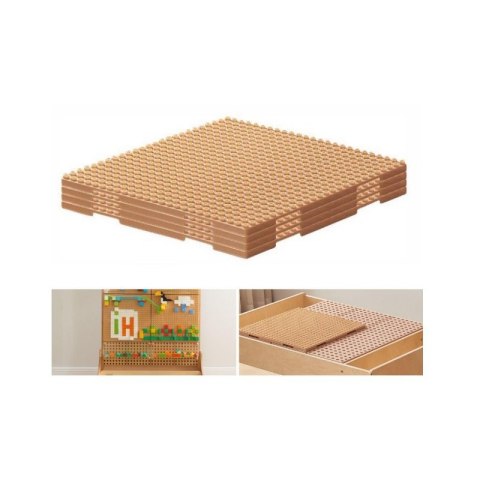 Drewniany Stół Edukacyjny + Akcesoria Stem Wall + 563 Klocków  Lumarko!
