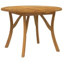 Stół ogrodowy, Ø110 cm, lite drewno akacjowe Lumarko!
