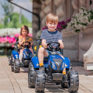Traktor Na Pedały New Holland Duży Z Przyczepką Od 3 Lat  Lumarko!
