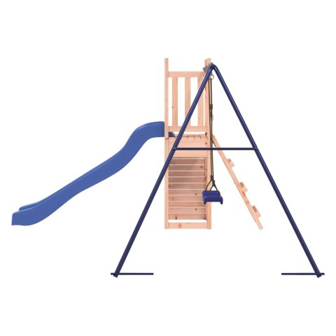 Domek ze zjeżdżalnią, huśtawką i ścianką wspinaczkową, daglezja Lumarko!