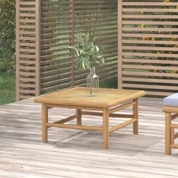 Stolik ogrodowy, 65x55x30 cm, bambusowy Lumarko!