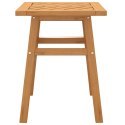 Stolik pomocniczy, 45x45x60 cm, lite drewno akacjowe Lumarko!
