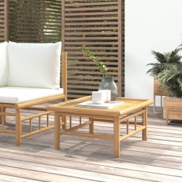 Stolik ogrodowy, 65x55x30 cm, bambusowy Lumarko!