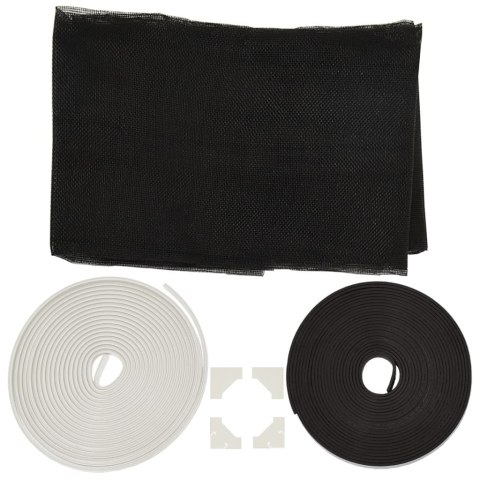 Magnetyczna moskitiera okienna, biała, 120x140 cm Lumarko!