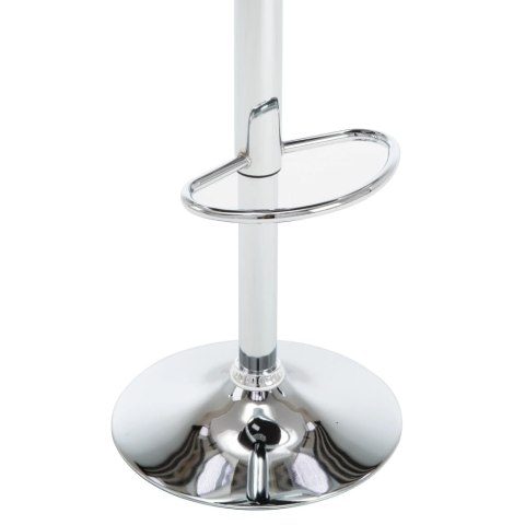 Krzesła barowe, 2 szt., czarne, sztuczna skóra Lumarko!