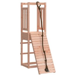Domek ze ścianką wspinaczkową dla dzieci, drewno daglezjowe Lumarko!