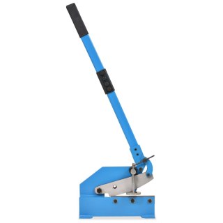 Nożyce gilotynowe, gilotyna do blachy, 200 mm, niebieskie Lumarko!